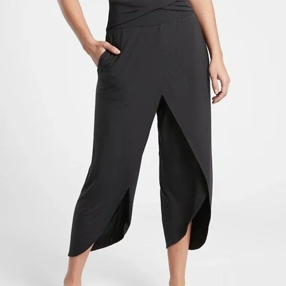 ATHLETA RELEASE PANT MODAL BLACK SIZE Large #657532 - Picture 1 of 9